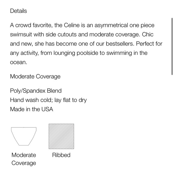 Like New Beach Riot Celine One Piece - Picture 9 of 10